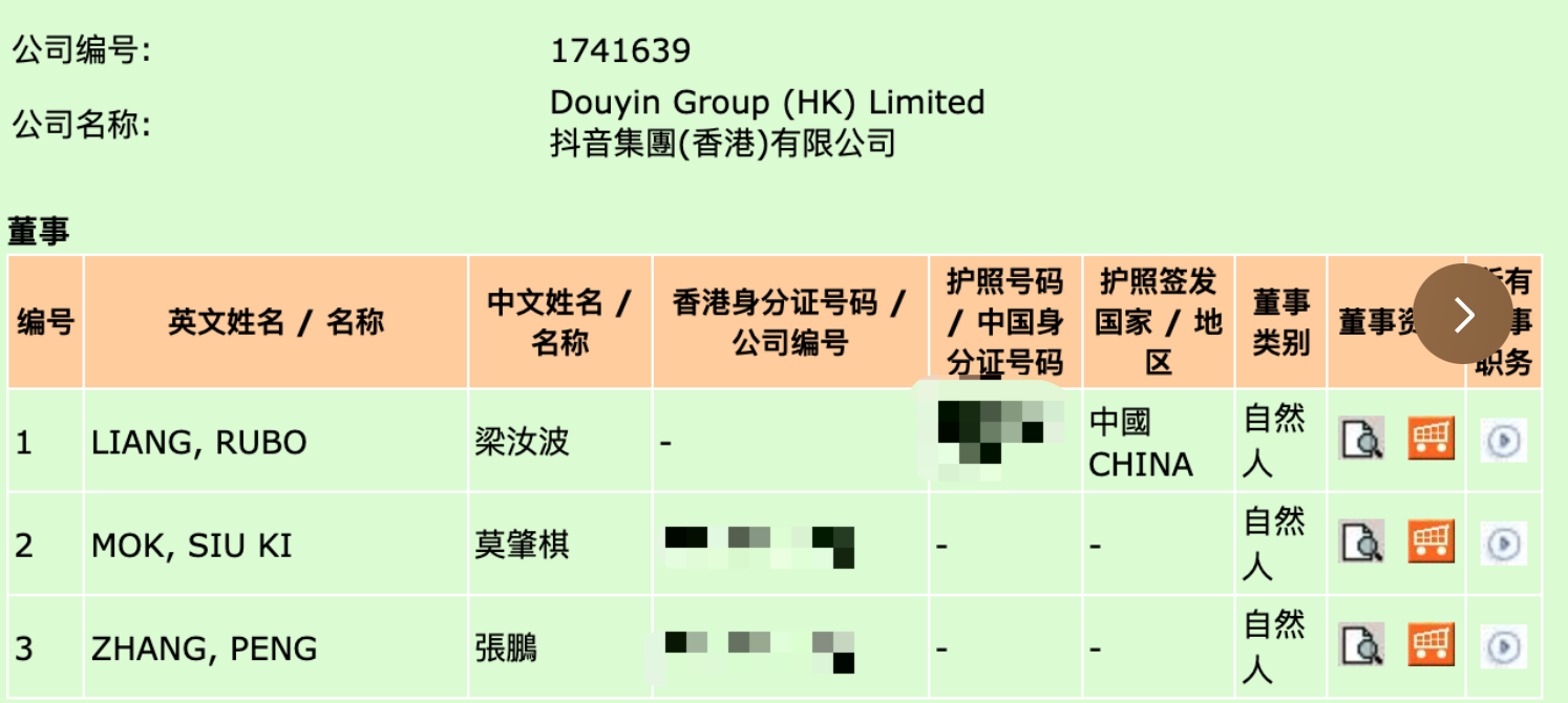 香港公司网上查册中心截图（已购买使用）